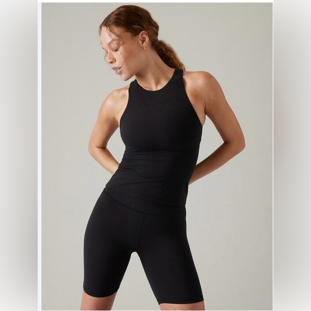 Athleta Conscious Support Top A-C Black Size Small